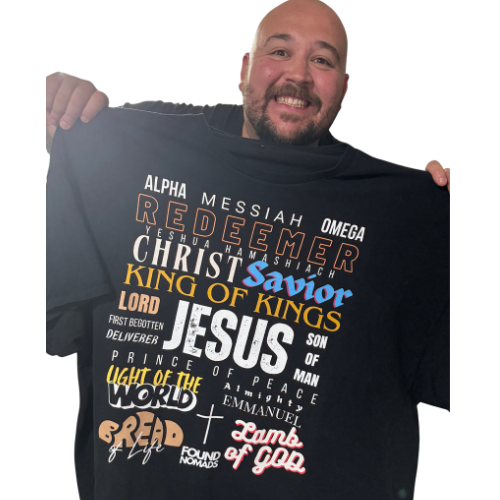 King of kings All over script